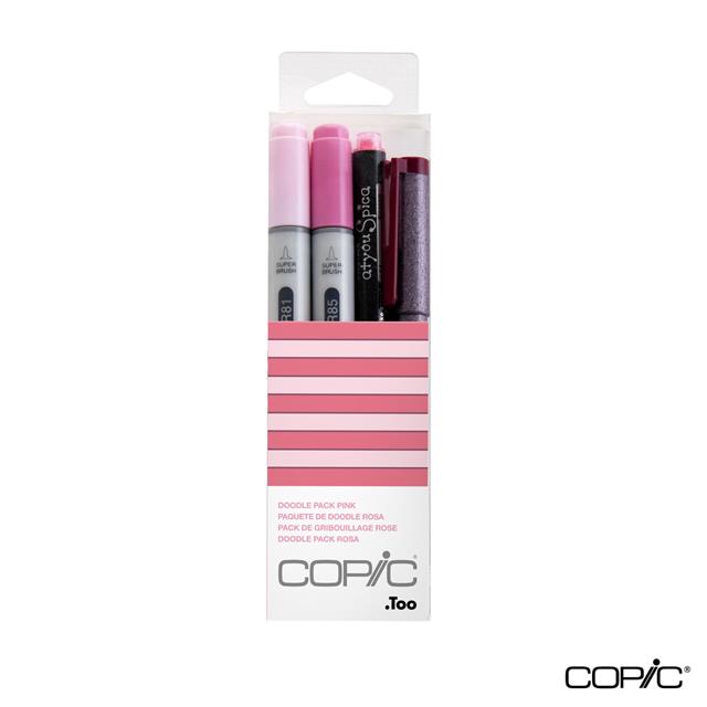 Copic-Copic Ciao Doodle Pack Pink 4'lü Çizim Kalemi Seti-Çizim Kalemleri-1-fleurdirect.live