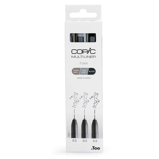 Copic-Copic Multiliner Classic Color 3'lü Set-Kalem Seti-1-fleurdirect.live