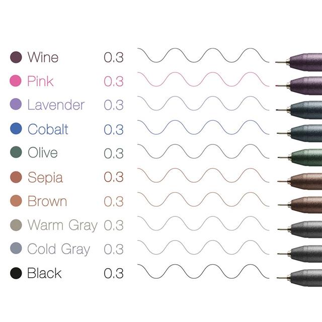 Copic-Copic Multiliner Classic Color 10'lu Kalem Seti-Kalem Seti-3-fleurdirect.live