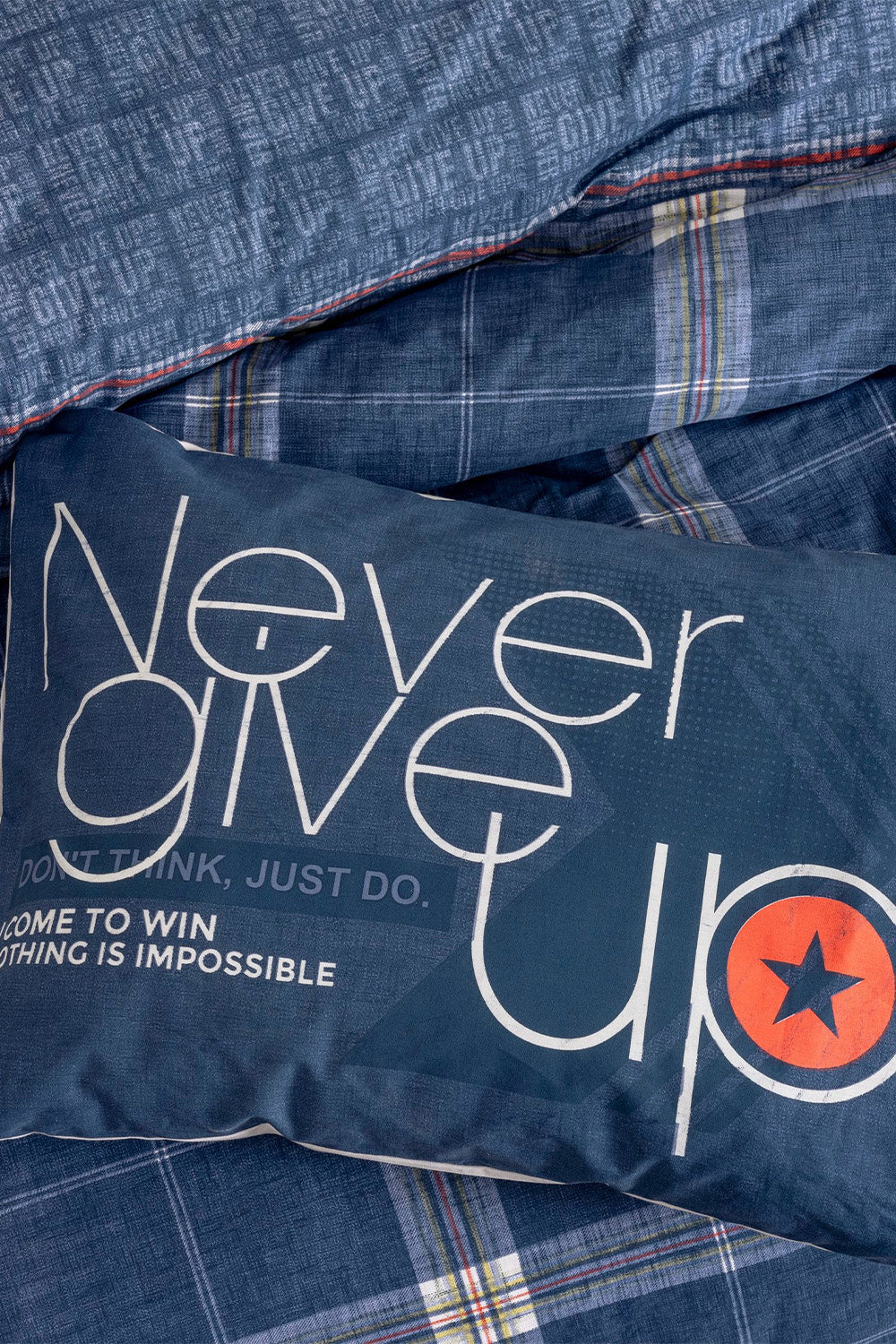 Cotton Box-Genç Odası Tek Kişilik Nevresim Takımı Given Gri-Nevresim Takımı-2-fleurdirect.live