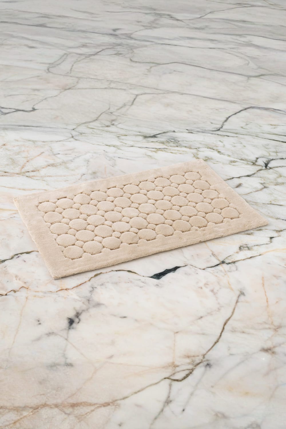 Cotton Box-Pamuklu Paspas Pattern Bej 60x100-Paspas-1-fleurdirect.live