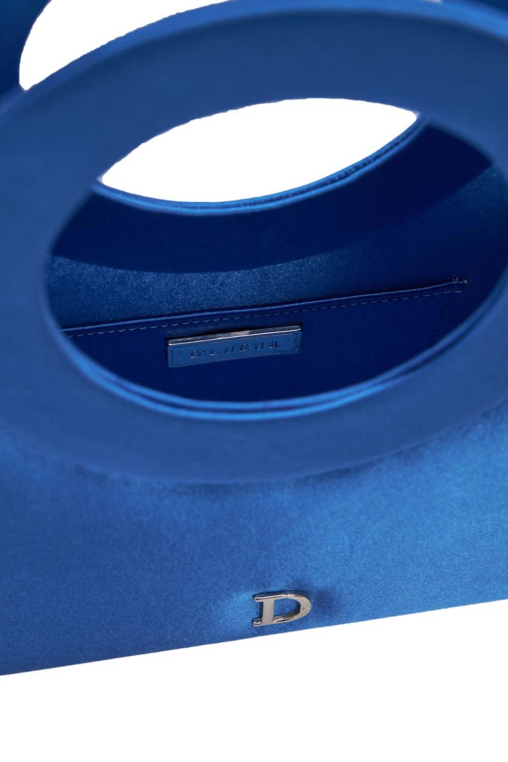 D'Lueur Atelier-Sirius Blue-Omuz Çantası-4-fleurdirect.live