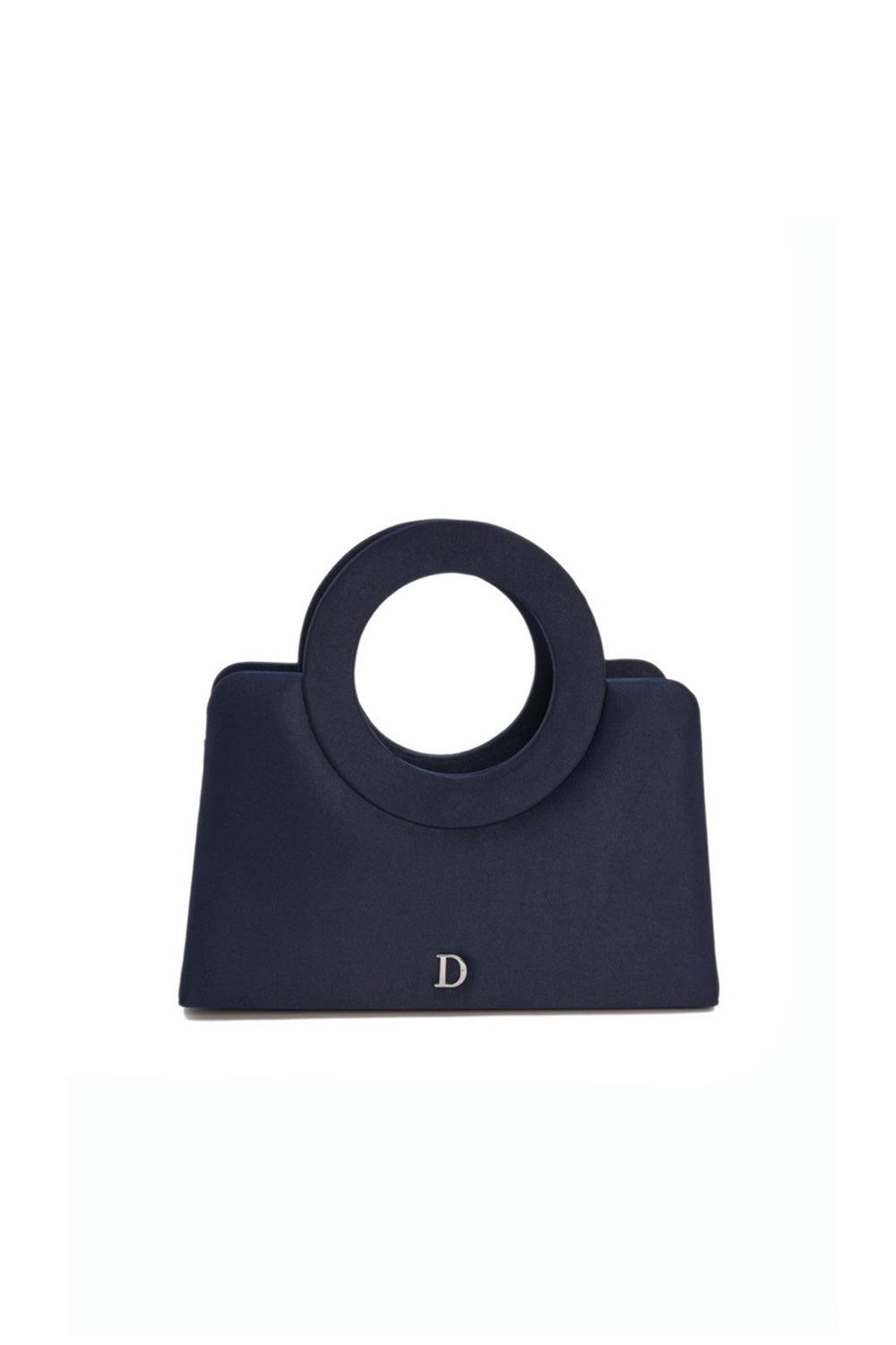D'Lueur Atelier-Sirius Navy-Omuz Çantası-1-fleurdirect.live