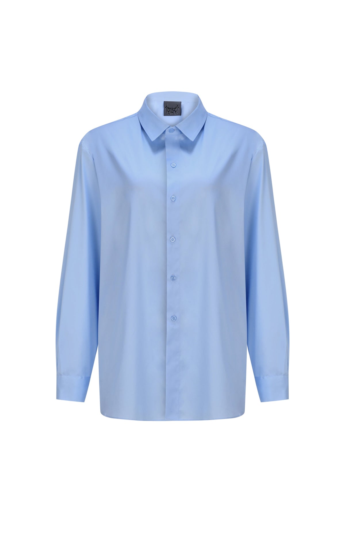 Death Is Easy-Button Down Oversize Men’s Shirt-Gömlek-4-fleurdirect.live