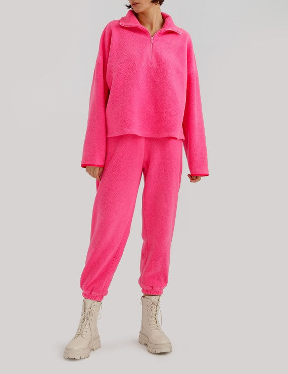 Declara-Pink Polar Sweatpant-1-fleurdirect.live