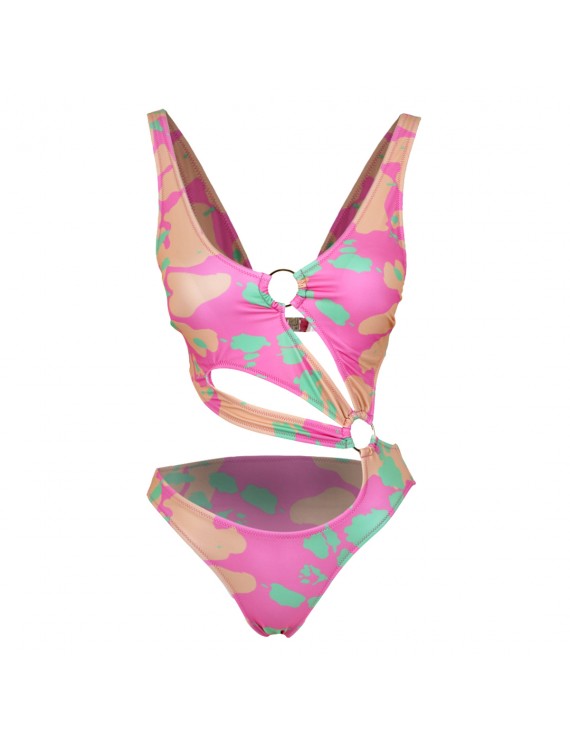 Declara-Pink Tie Dye Swimsuit-Bikini & Mayo-1-fleurdirect.live