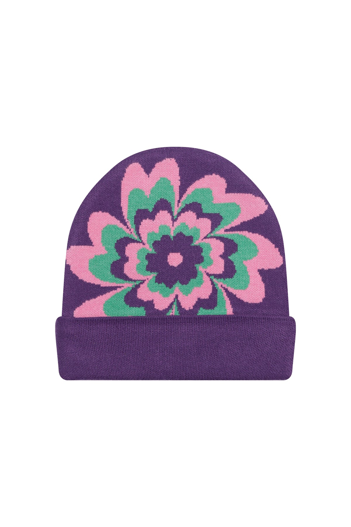 Declara-Purple Botanical Bless Beanie-Bere-1-fleurdirect.live