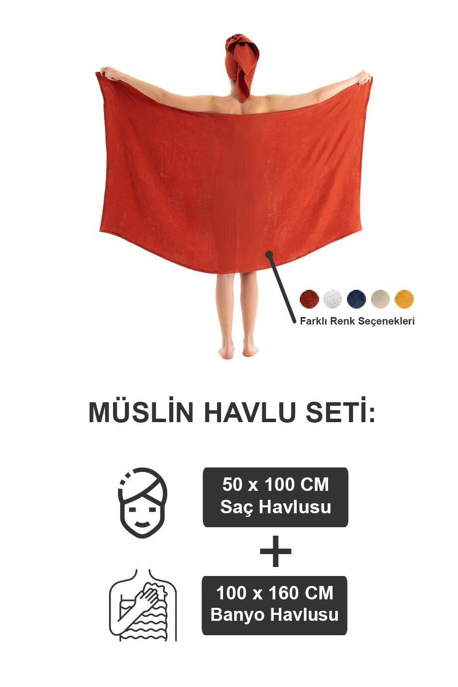 Denizli Concept-Müsli̇n Banyo Havlu Seti̇-Havlu Seti-20-fleurdirect.live