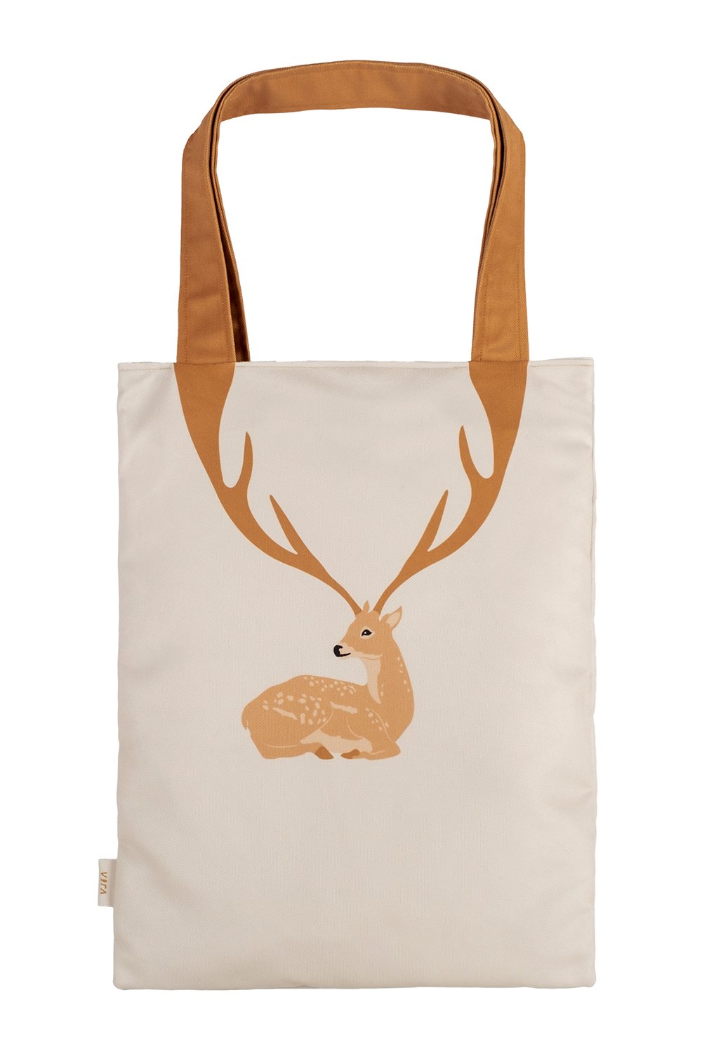 Design Vira-Axis Deer Tote Bag-Omuz Çantası-2-fleurdirect.live