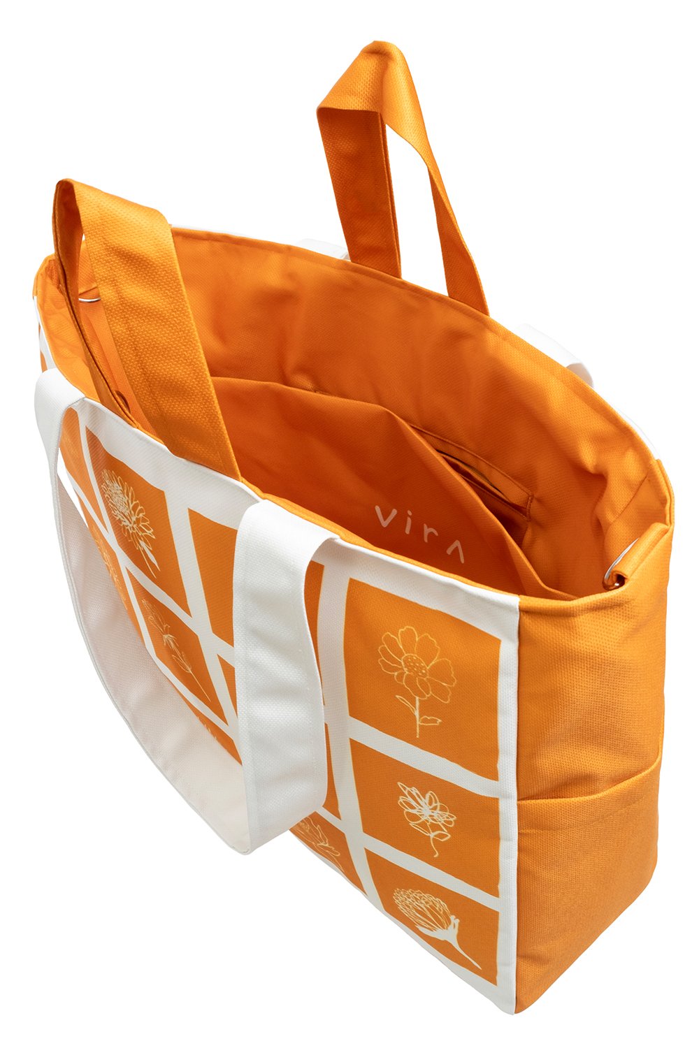 Design Vira-Flowers Weekend Bag-Omuz Çantası-4-fleurdirect.live