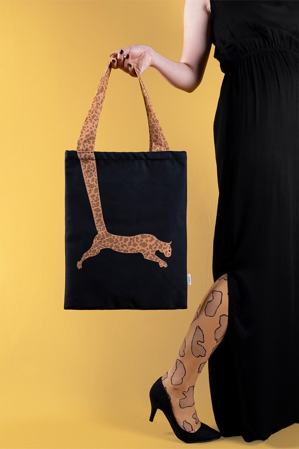 Design Vira-Leopard Tote Bag-Omuz Çantası-1-fleurdirect.live