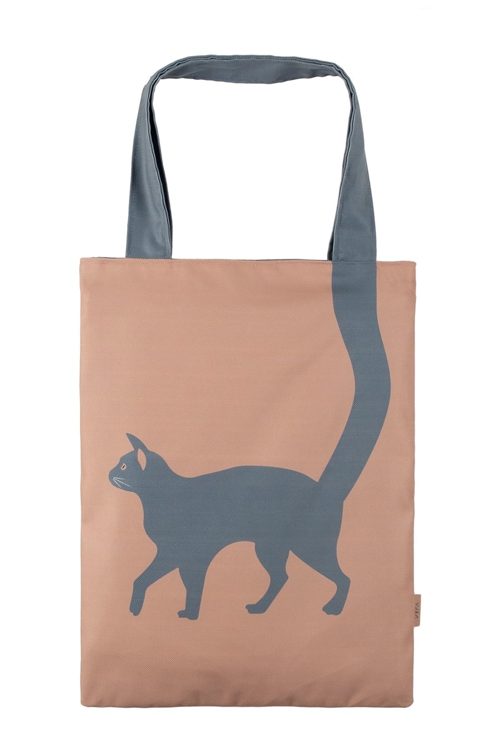 Design Vira-Pink Cat Tote Bag-Omuz Çantası-2-fleurdirect.live