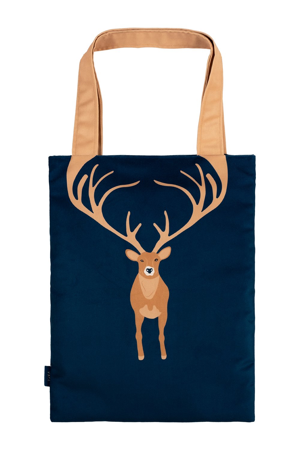 Design Vira-Reindeer Tote Bag-Omuz Çantası-2-fleurdirect.live
