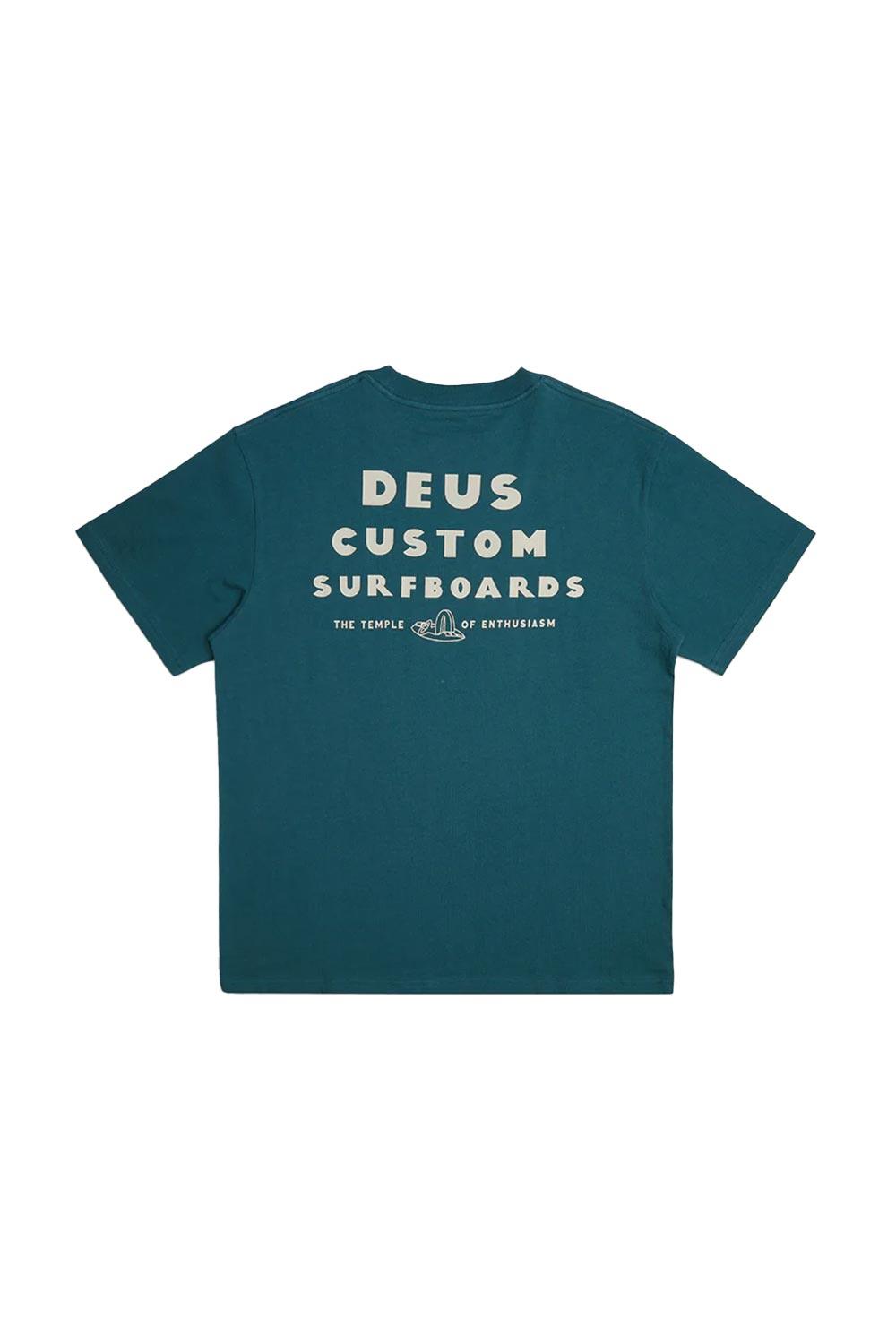 Deus-Layback Tee Jasper Green-T-Shirts-6-fleurdirect.live