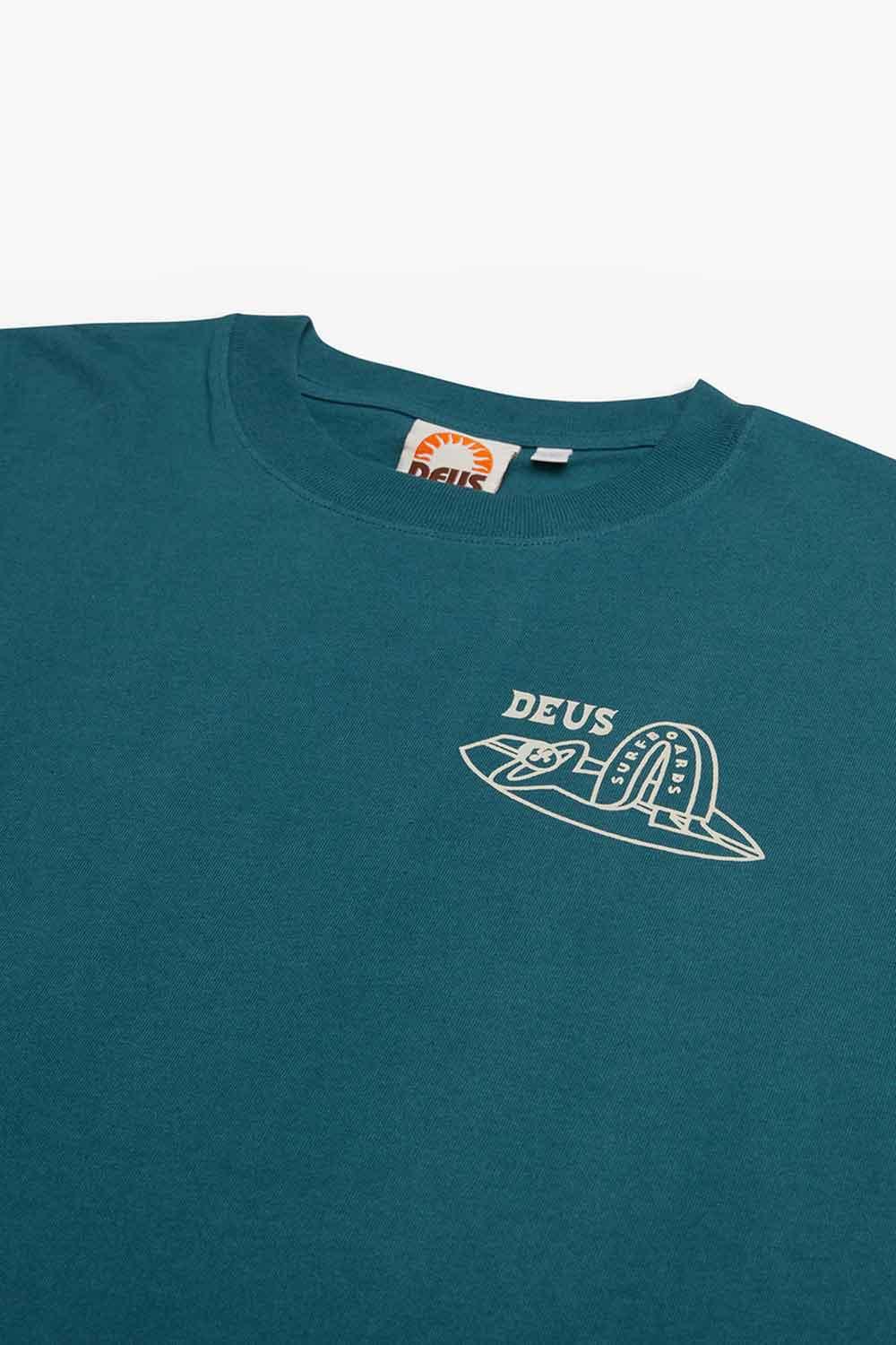 Deus-Layback Tee Jasper Green-T-Shirts-7-fleurdirect.live