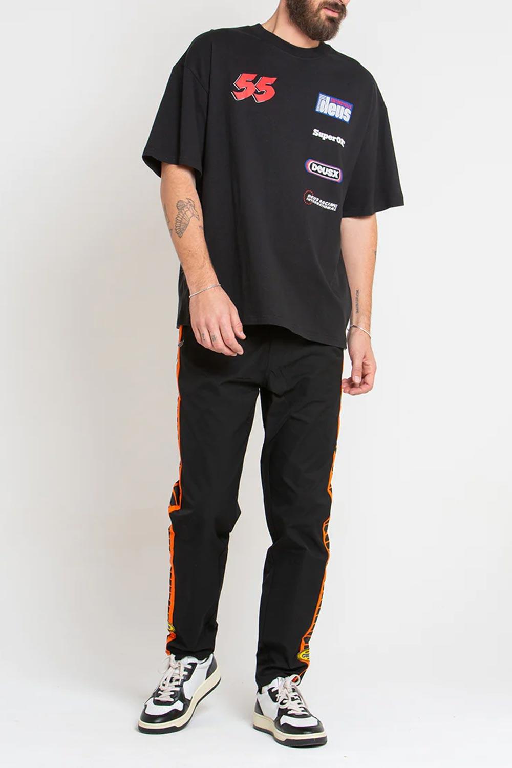 Deus-Moto Decal Tee Black-T-Shirts-3-fleurdirect.live