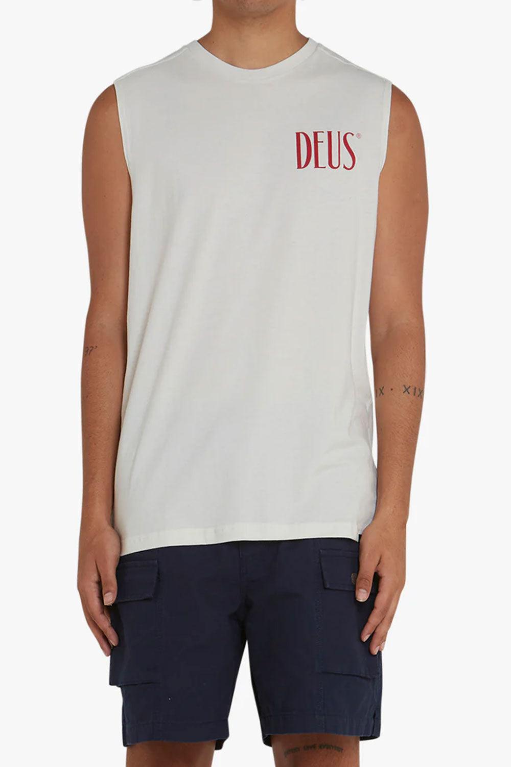 Deus-Rosso Muscle Vintage White-T-Shirts-1-fleurdirect.live