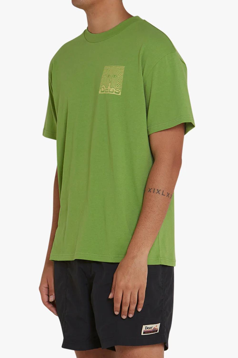 Deus-UV Tee Camp Green-T-Shirts-3-fleurdirect.live