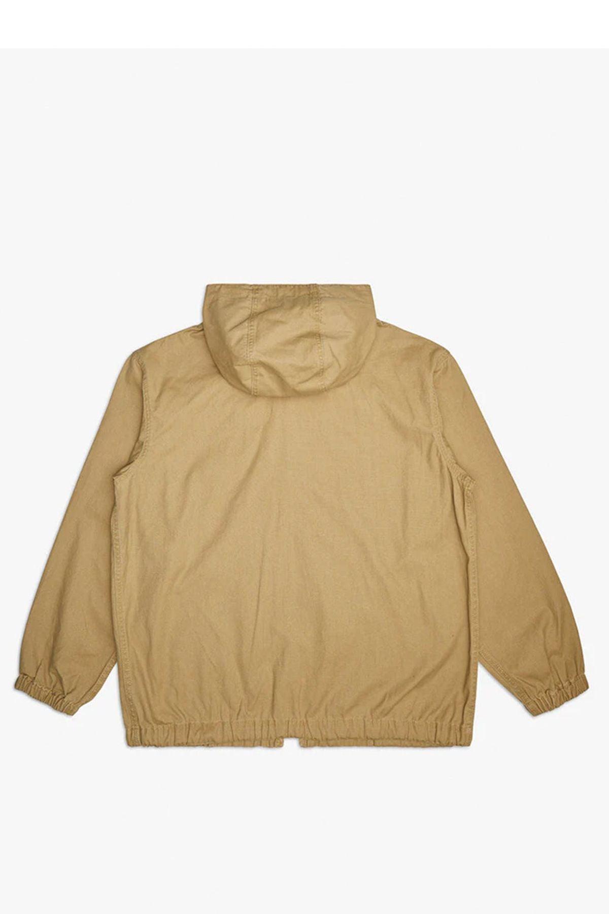 Deus-Waxed Landing Parka Tan-Kaban-5-fleurdirect.live