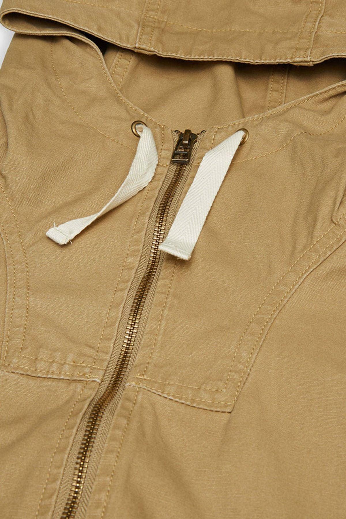 Deus-Waxed Landing Parka Tan-Kaban-8-fleurdirect.live