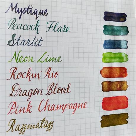 Diamine-Diamine Ink Shimmering Mürekkep Dragon Blood2020-Mürekkep-2-fleurdirect.live