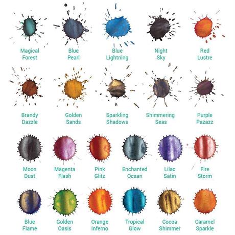 Diamine-Diamine Ink Shimmering Mürekkep Dragon Blood2020-Mürekkep-3-fleurdirect.live