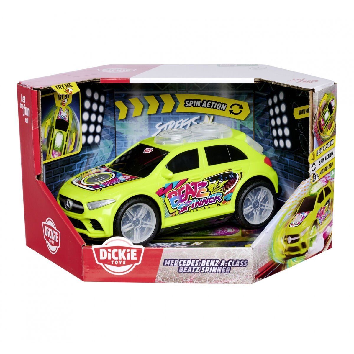 Dickie-Mercedes Benz A Class Beat Spinner-Oyuncak Arabalar ve Setleri-1-fleurdirect.live
