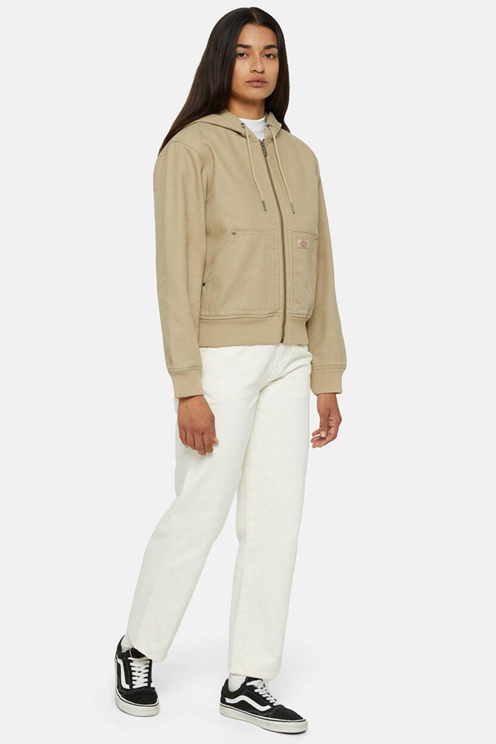 Dickies-Duck Canvas Sherpa Lined Desert Sand-Sweatshirts & Hoodies-1-fleurdirect.live