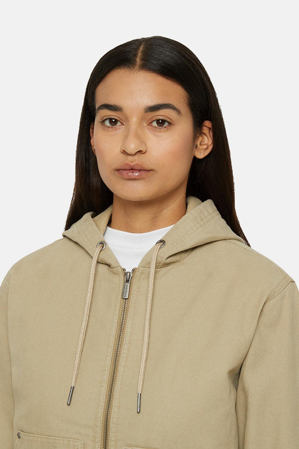 Dickies-Duck Canvas Sherpa Lined Desert Sand-Sweatshirts & Hoodies-2-fleurdirect.live