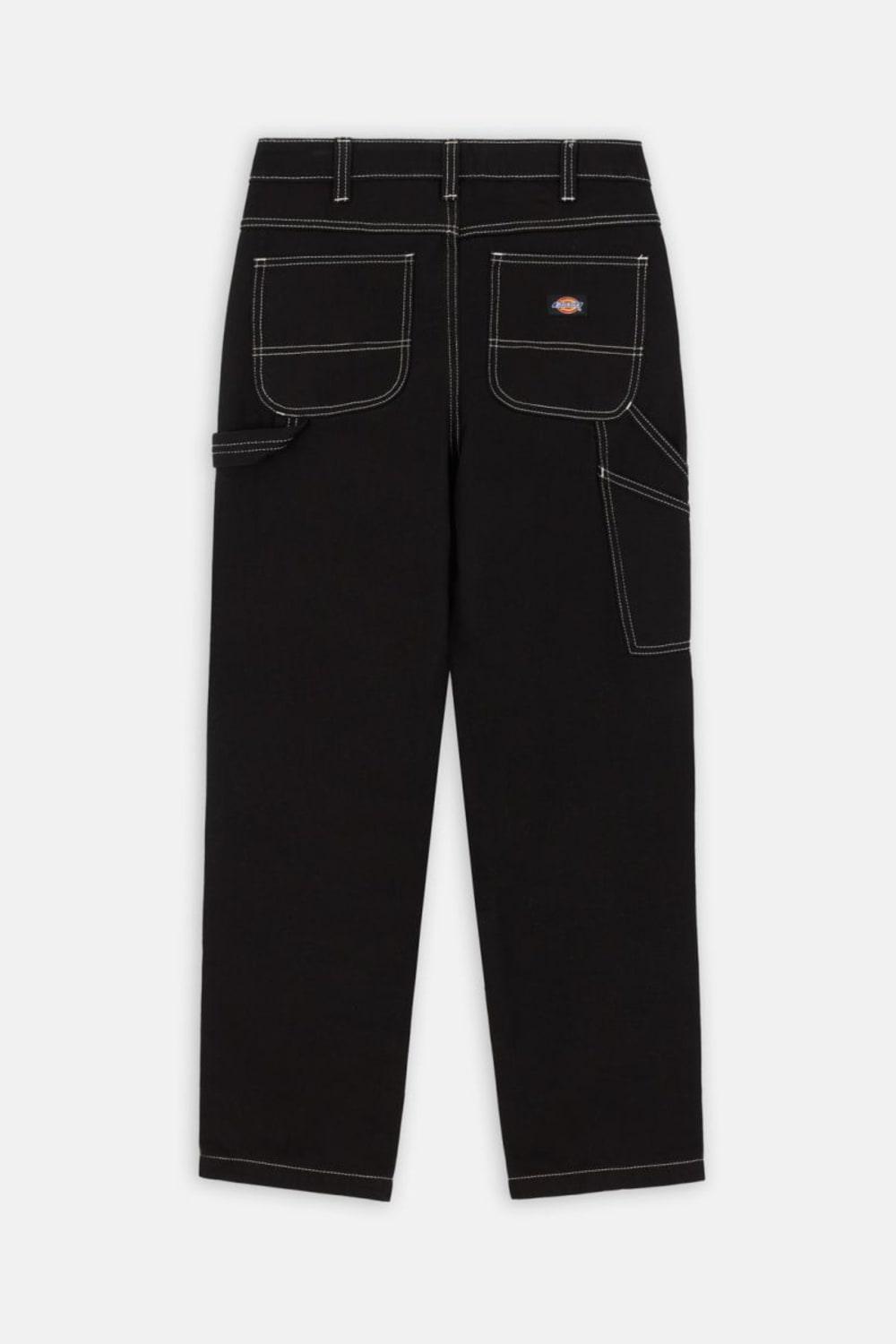 Dickies-Ellendale Denim Rinsed Black-Kot Pantolon-5-fleurdirect.live