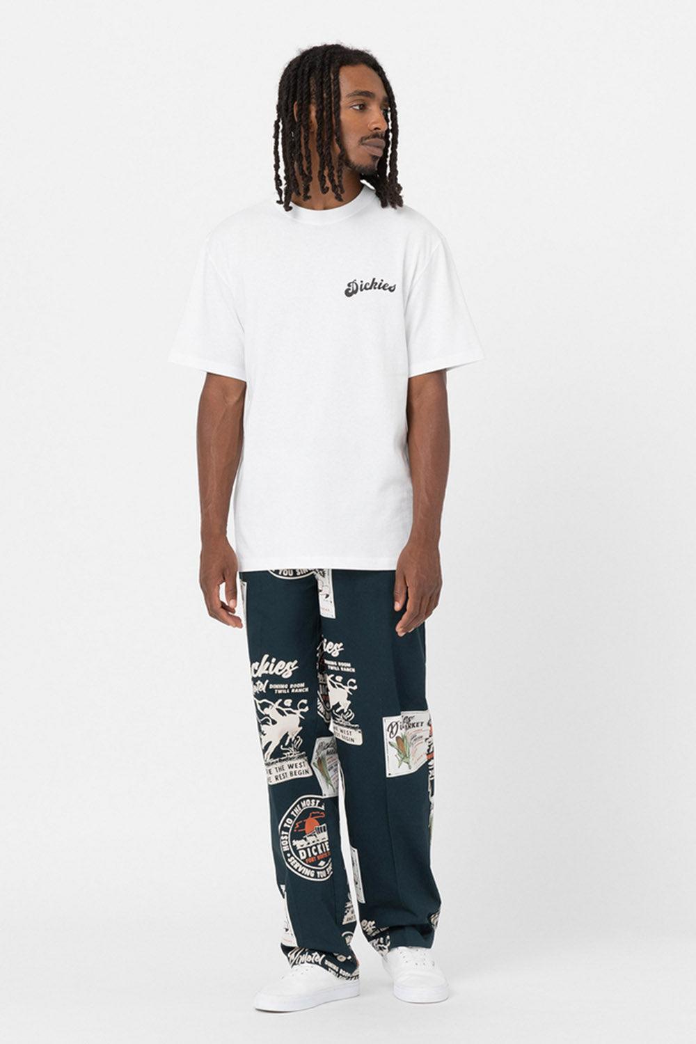 Dickies-Grainfield Tee SS White-T-Shirts-6-fleurdirect.live