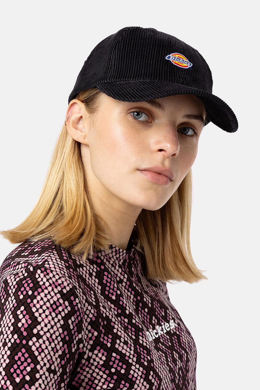Dickies-Hardwick Cord Cap Black-Şapka-1-fleurdirect.live