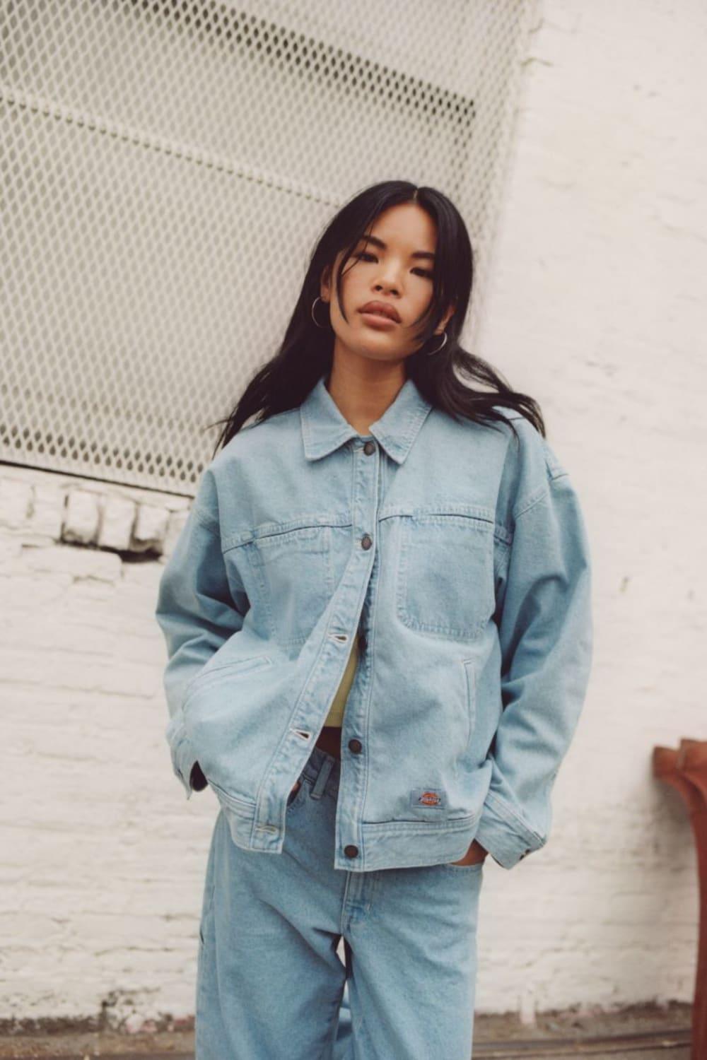 Dickies-Herndon Jacket Vintage Aged Blue-Ceket-1-fleurdirect.live