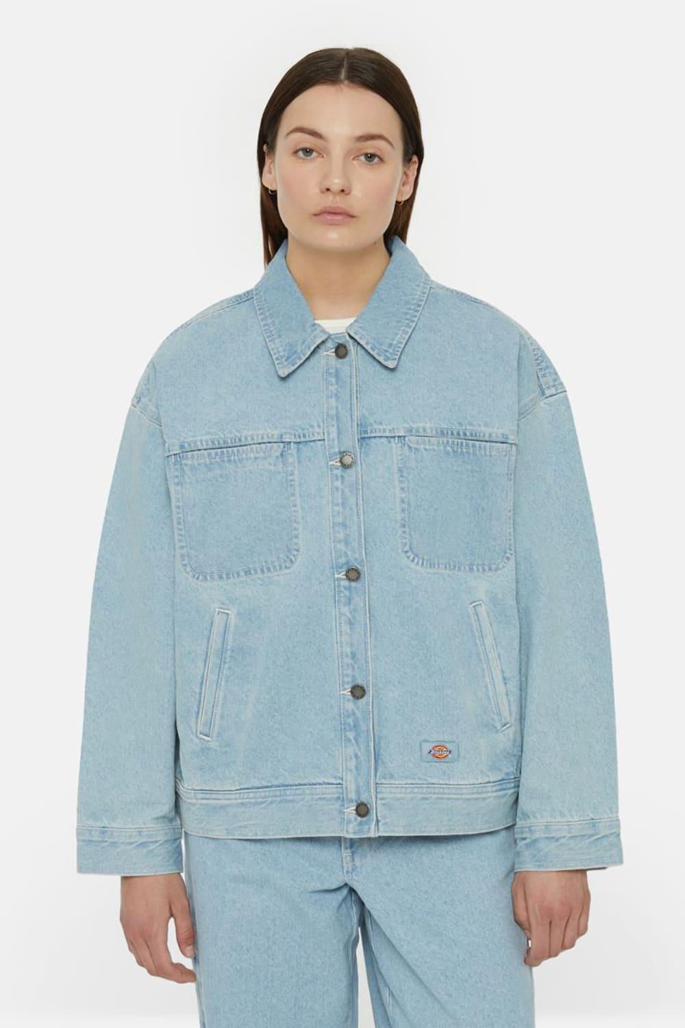 Dickies-Herndon Jacket Vintage Aged Blue-Ceket-2-fleurdirect.live