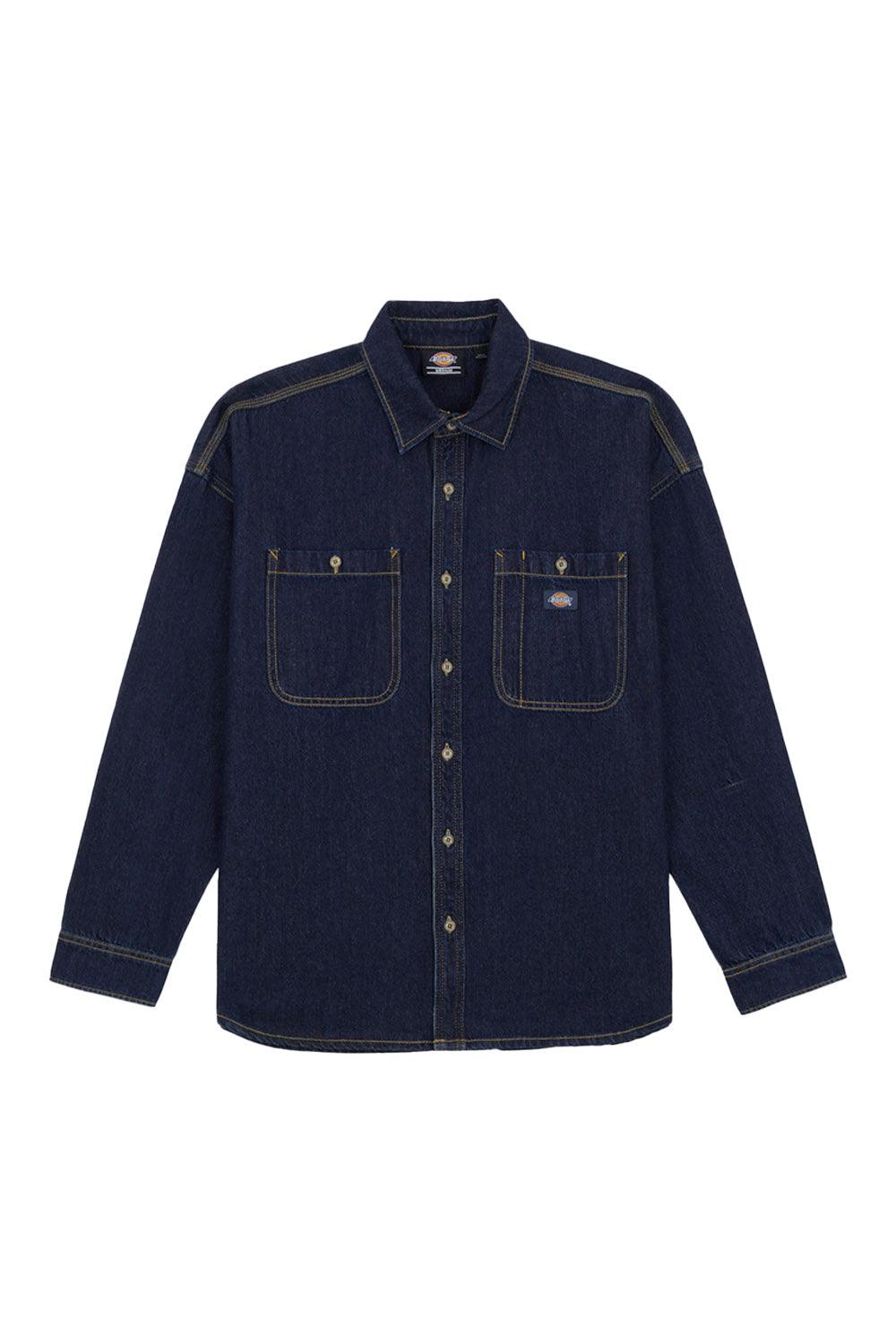 Dickies-Houston Shirt Rinsed-Gömlek-3-fleurdirect.live