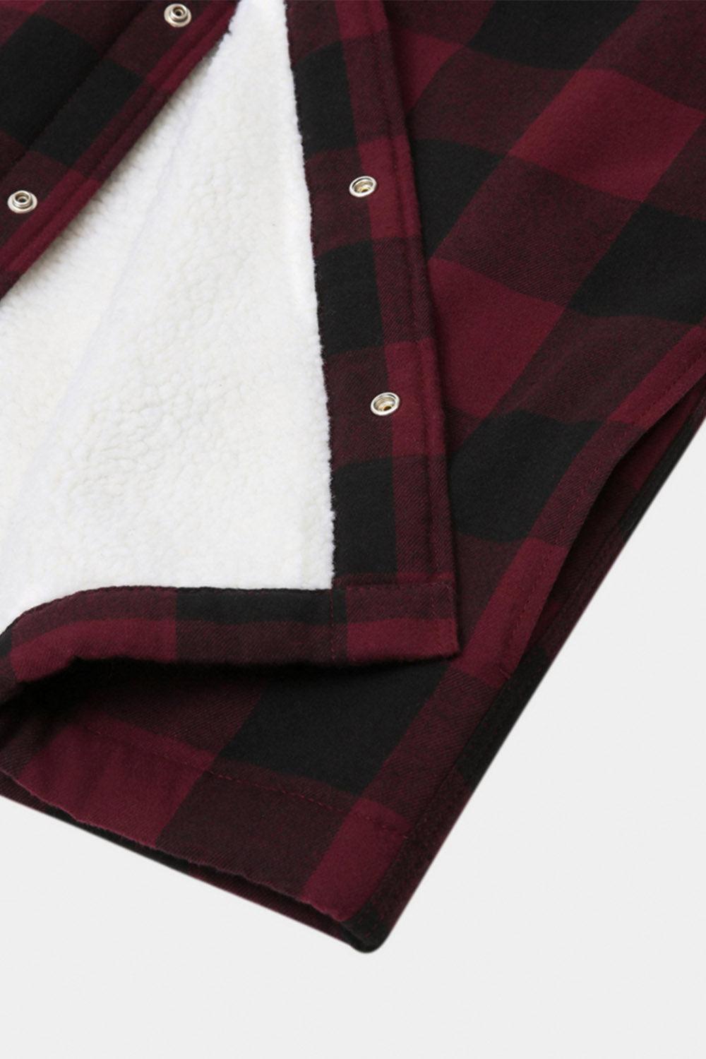 Dickies-Lined Sacramento Maroon-Gömlek-10-fleurdirect.live