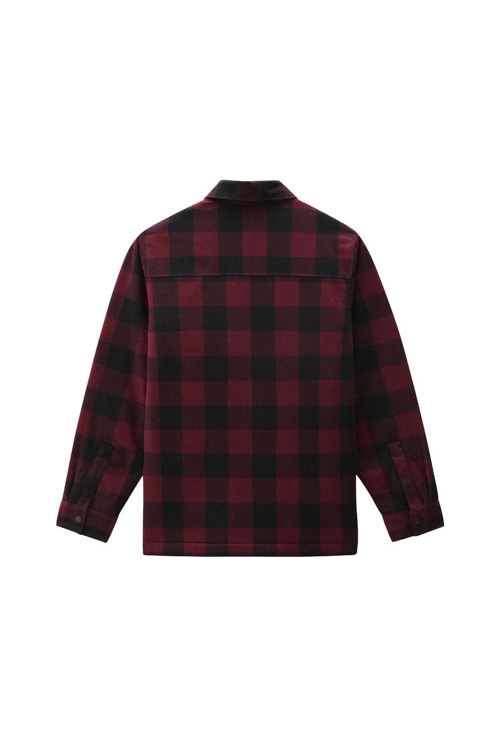 Dickies-Lined Sacramento Maroon-Gömlek-12-fleurdirect.live