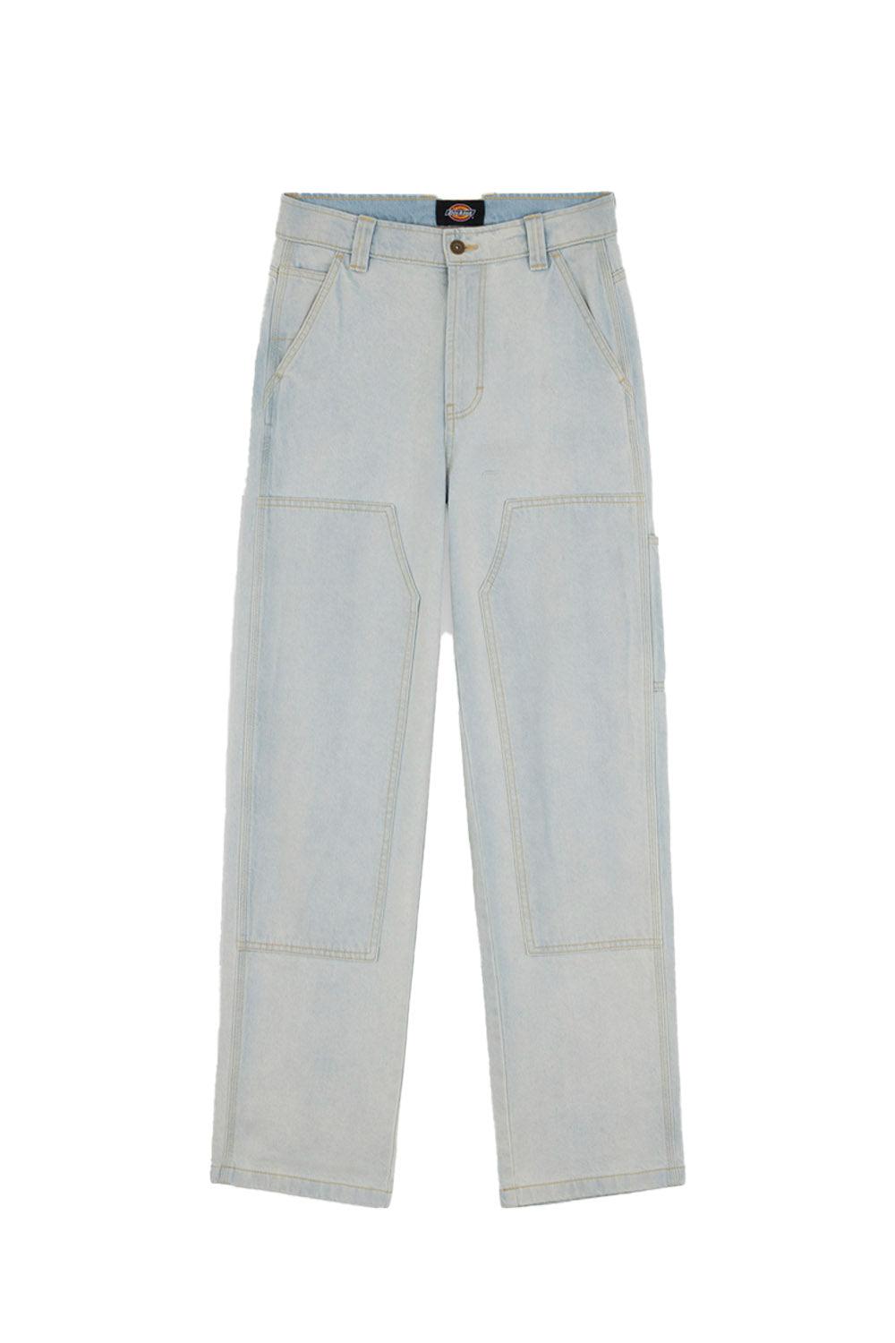 Dickies-Madison Double Knee Denim Ultra Light Wash-Kot Pantolon-10-fleurdirect.live
