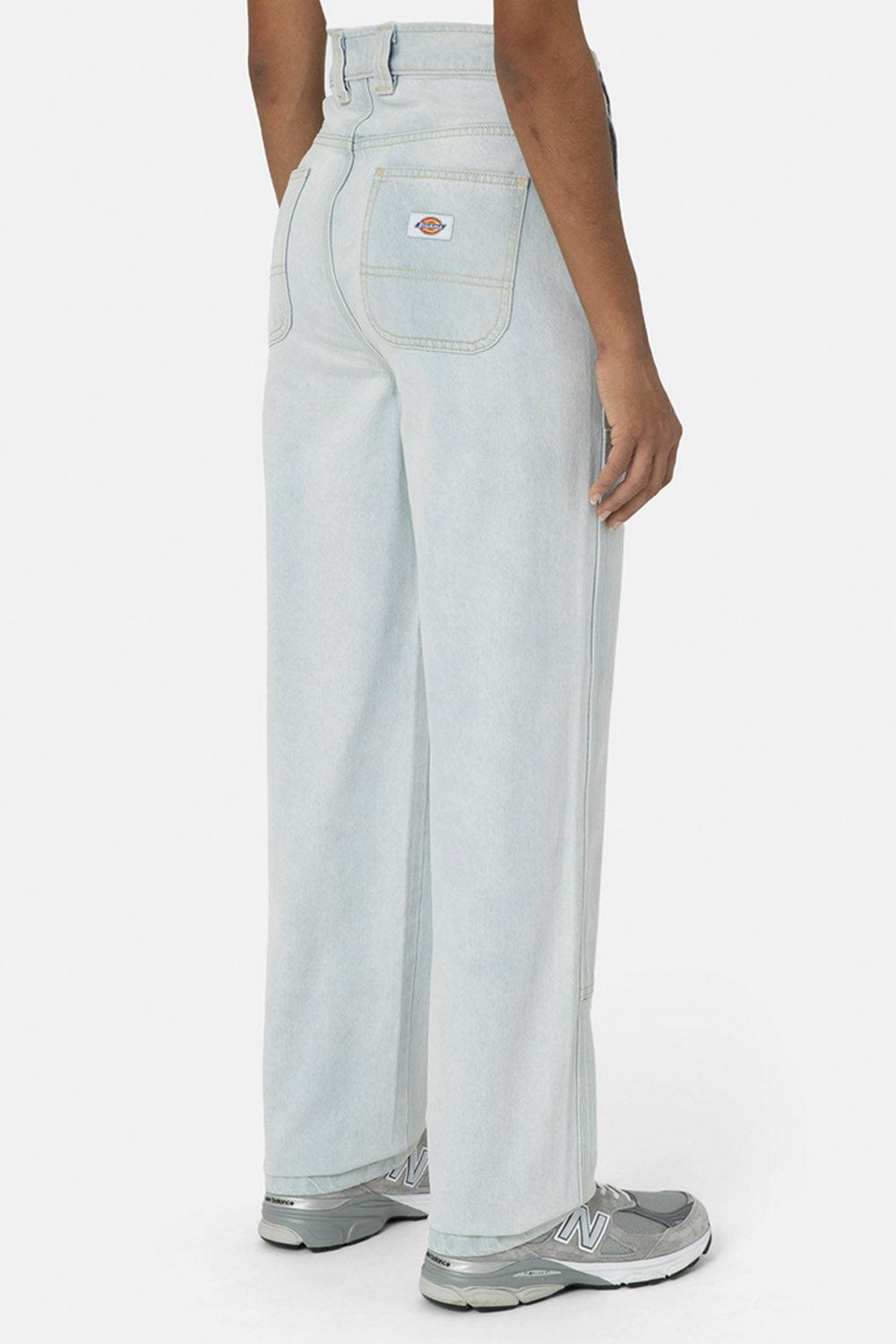 Dickies-Madison Double Knee Denim Ultra Light Wash-Kot Pantolon-7-fleurdirect.live
