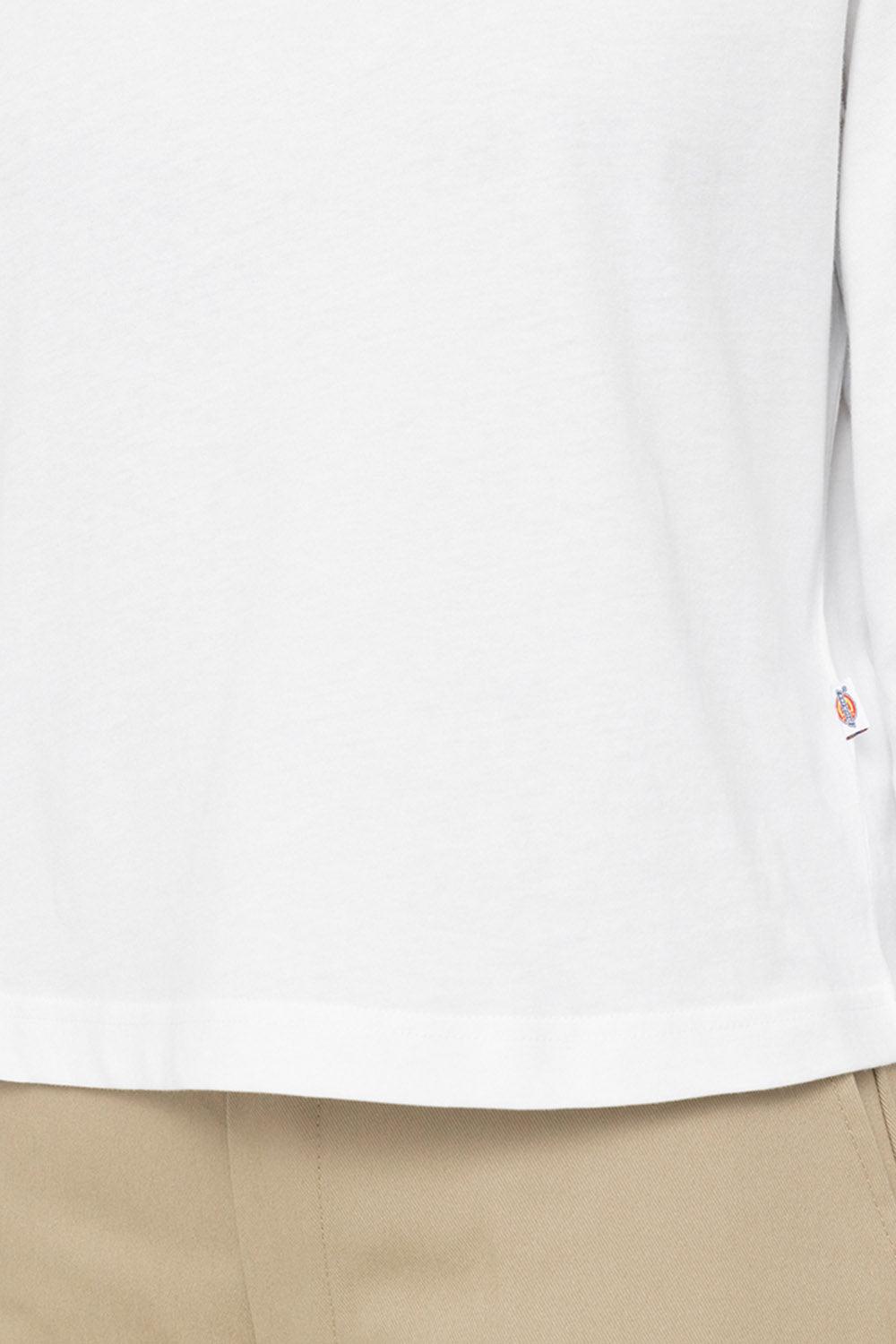 Dickies-Mapleton High Neck LS White-T-Shirts-7-fleurdirect.live