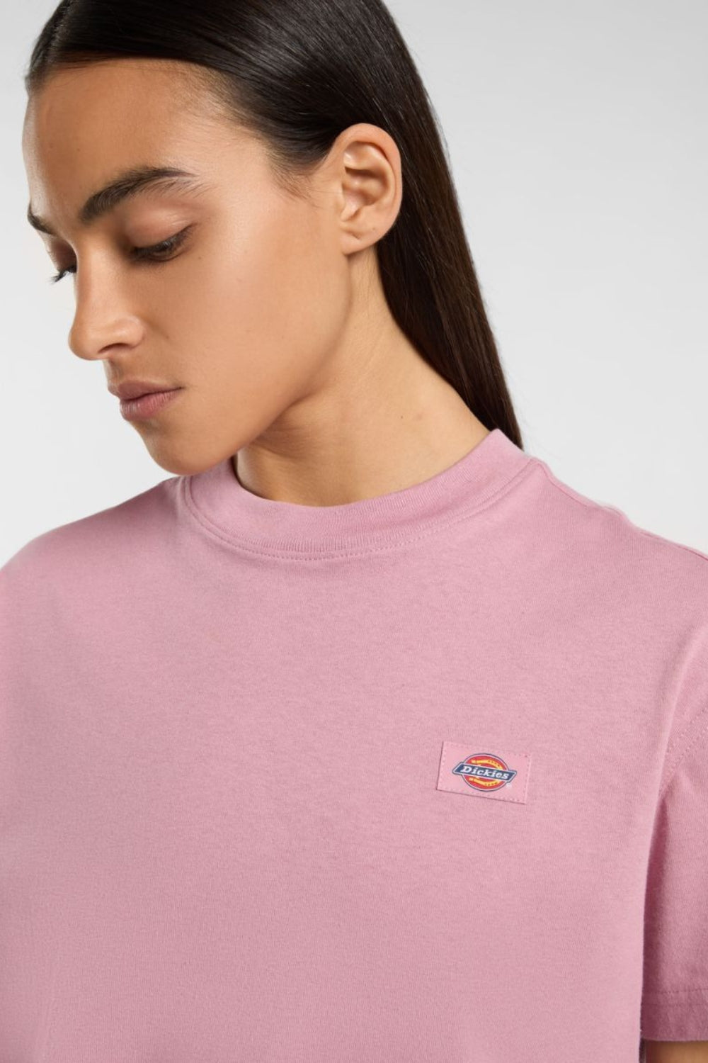 Dickies-Oakport Boxy Ss Tee Lilac-T-Shirts-4-fleurdirect.live