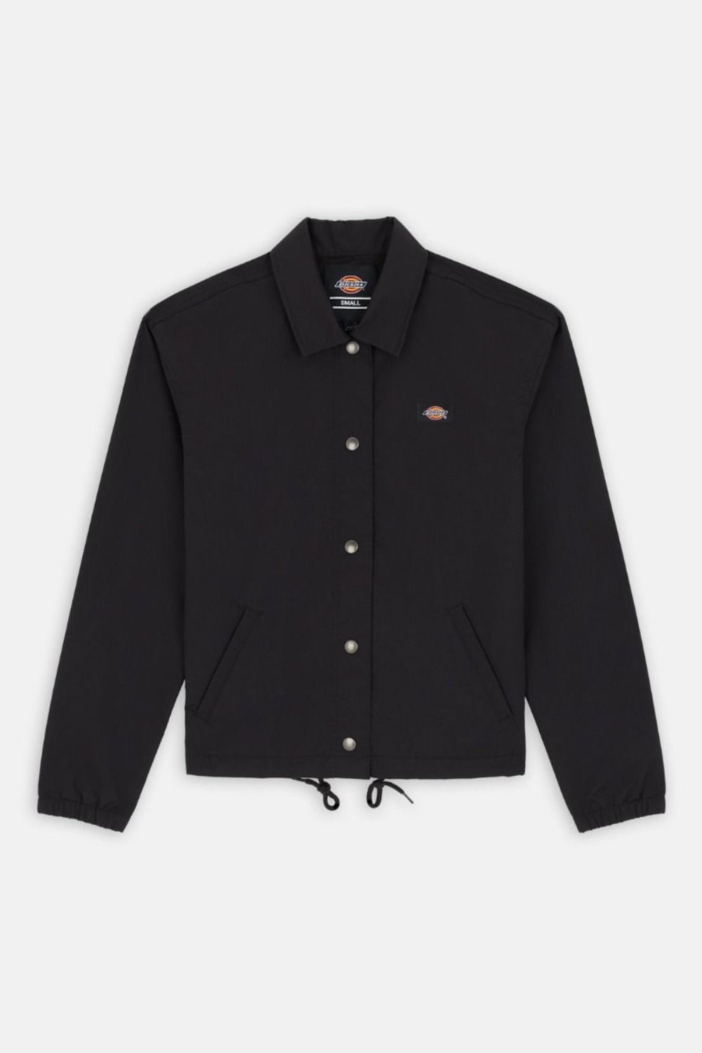 Dickies-Oakport Cropped Coach Jacket W Black-Ceket-6-fleurdirect.live