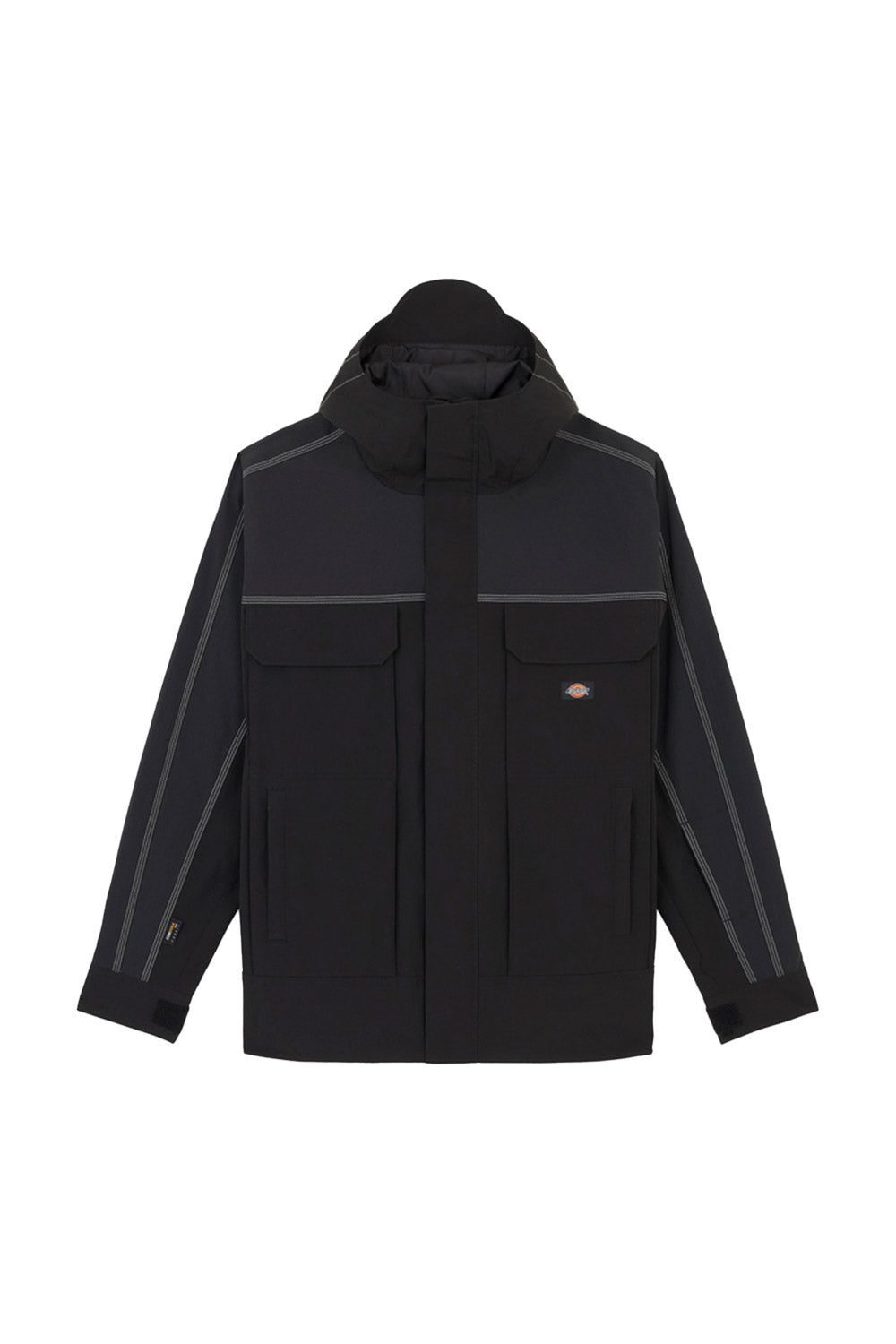 Dickies-Ronan Hooded Jacket Black-Mont-1-fleurdirect.live