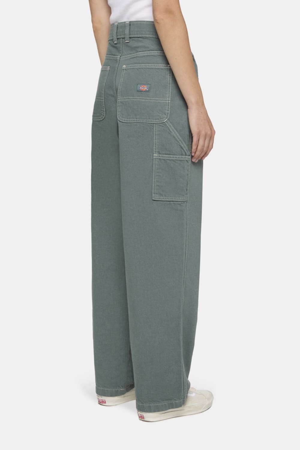 Dickies-Stevensville Carpenter W Lincoln Green-Kot Pantolon-3-fleurdirect.live