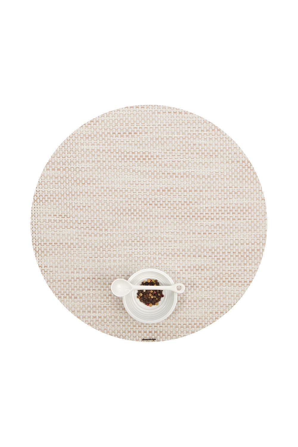Dinnerdesign-Horizon Beige Yuvarlak Amerikan Servis 40 cm-Sunum Aksesuarları-1-fleurdirect.live