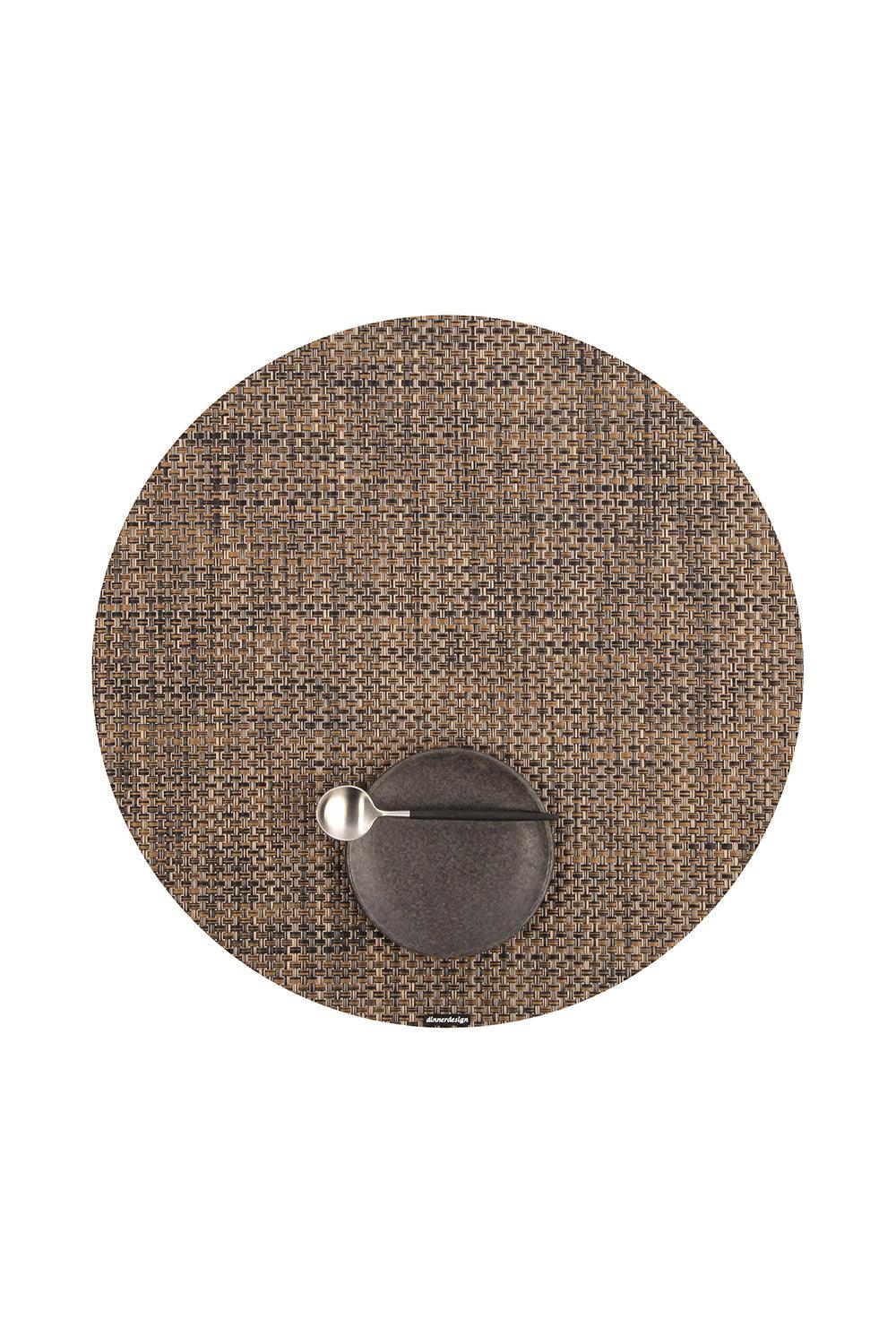 Dinnerdesign-Horizon Espresso Yuvarlak Amerikan Servis 40 cm-Sunum Aksesuarları-1-fleurdirect.live