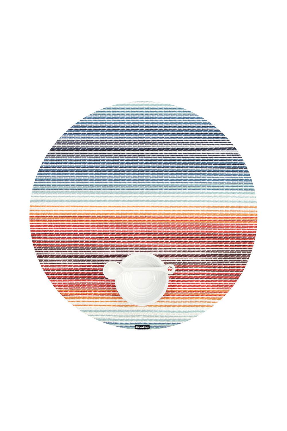 Dinnerdesign-Stripe Jungle Yuvarlak Amerikan Servis 40 cm-Sunum Aksesuarları-2-fleurdirect.live