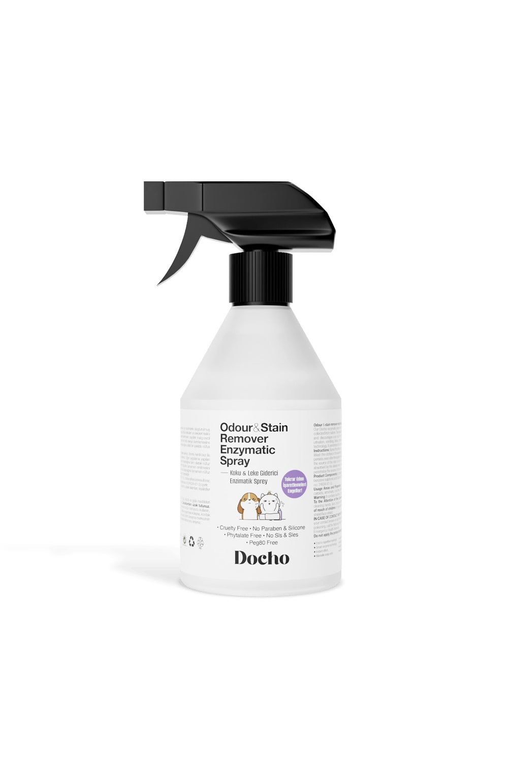 Docho-Koku &leke Giderici Enzimatik Sprey 500 Ml-Kedi-2-fleurdirect.live
