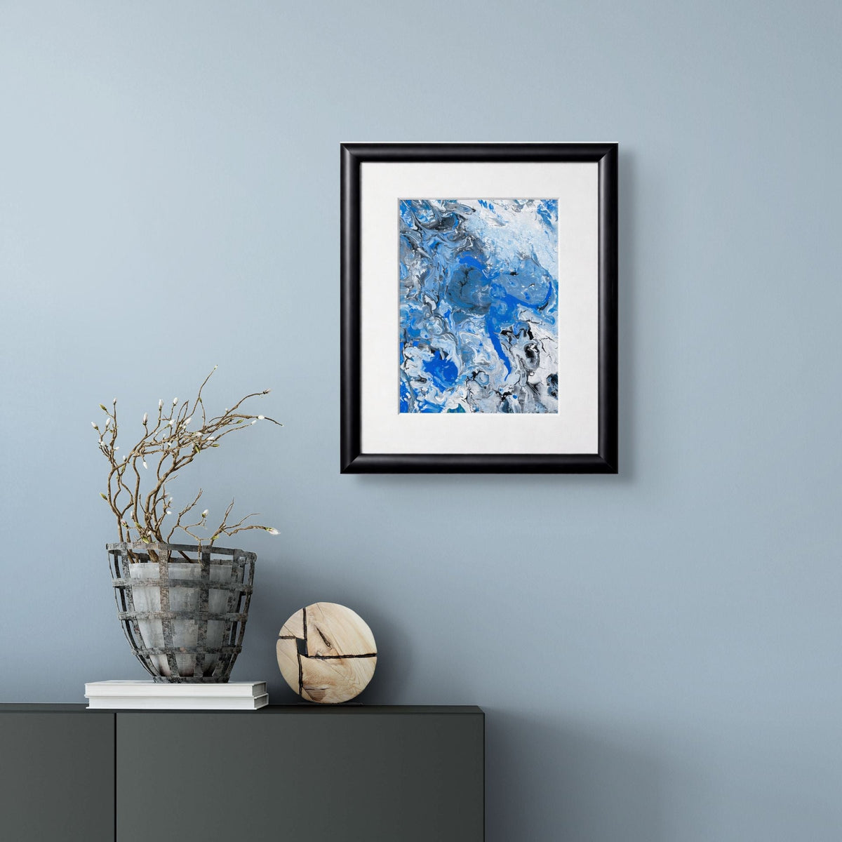 Ege Ruhu 9 – 25 X 30 Cm Çerçeveli El Yapımı Akrilik Tablo | Es Artisan Studio