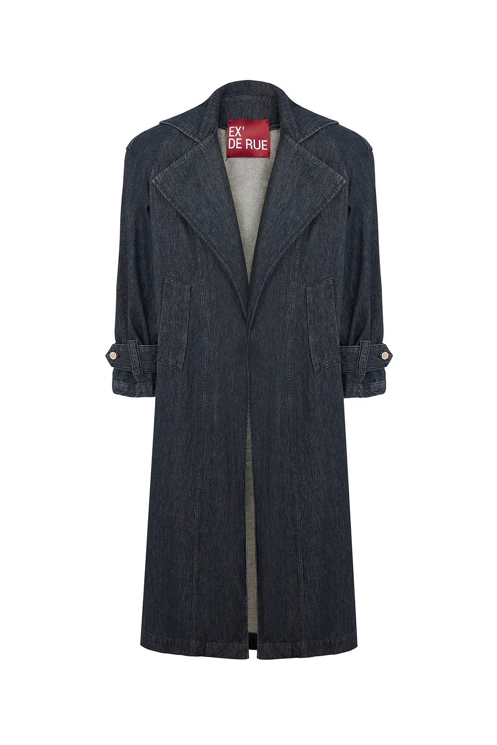 Loom Denim Man Trenhcoat - 4